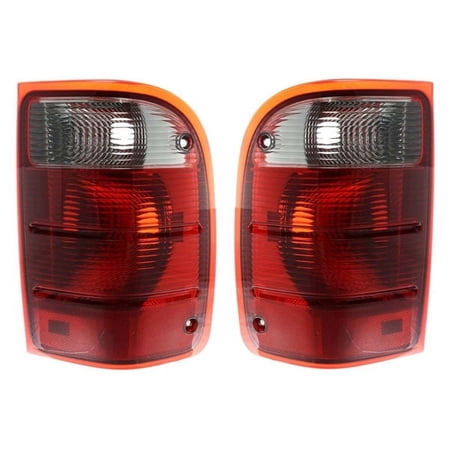 For 01-05 Ranger Pickup Truck Taillight Taillamp Rear Brake Light Lamp PAIR SET