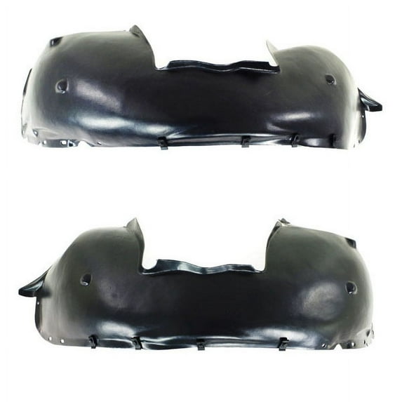 For 01-09 S60 & 01-07 V70 Front Splash Shield Inner Fender Liner Panel SET PAIR