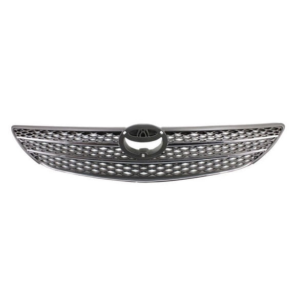 For 02 03 04 Camry LE/XLE Front Grill Grille Assembly Gray Argent Chrome Molding