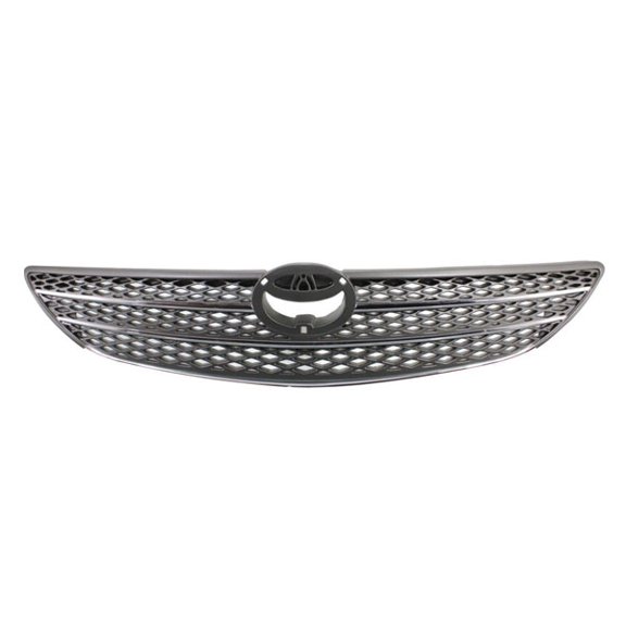 For 02 03 04 Camry LE/XLE Front Grill Grille Assembly Gray Argent Chrome Molding
