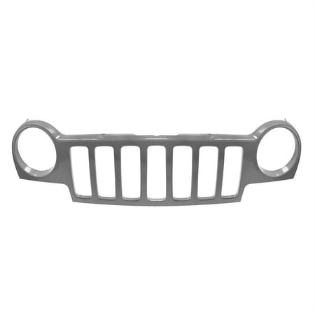 For 02 03 04 Liberty 2.4L & 3.7L Front Face Bar Grille Shell Assembly w/o Insert