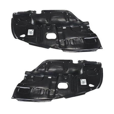 For 02-03 ES300 & 04-06 ES330 Front Engine Splash Shield Undercar Cover SET PAIR