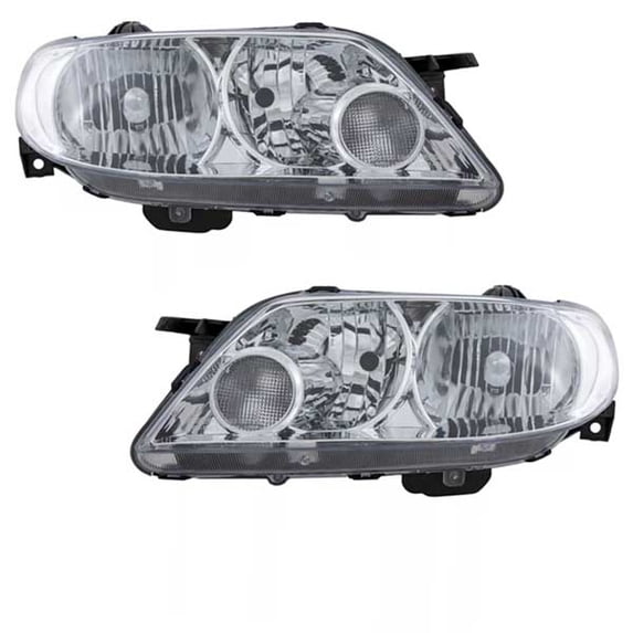 For 02-03 Protege 5 Headlight Headlamp Head Light Lamp Left Right Side Set PAIR