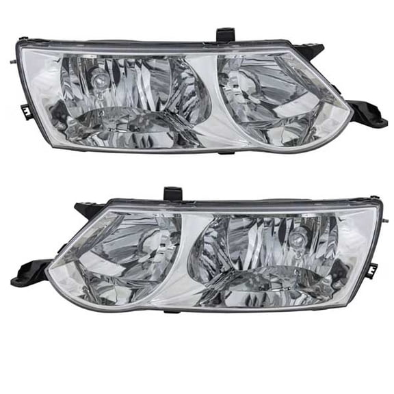 For 02-03 Solara Front Halogen Headlight Headlamp Head Light with Bulb PAIR SET