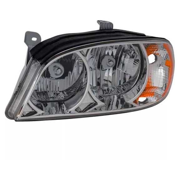 For 02-04 Kia Spectra Sedan Headlight Headlamp Head Light Lamp w/Bulb Left Side