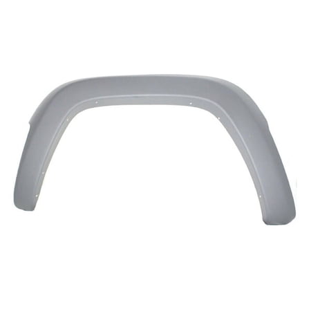 For 02-04 Liberty Front Fender Flare Wheel Opening Molding Trim Gray Driver Side