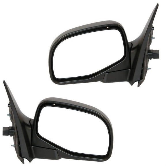 For 02-05 Explorer Rear View Door Mirror Power Non-Heated w/Puddle Lamp SET PAIR