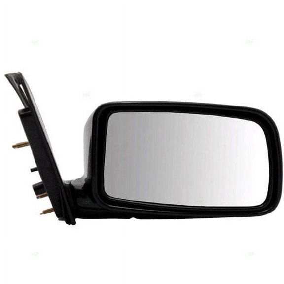 For 02-05 Lancer ES Sedan Rear View Door Mirror Manual Black Folding Right Side