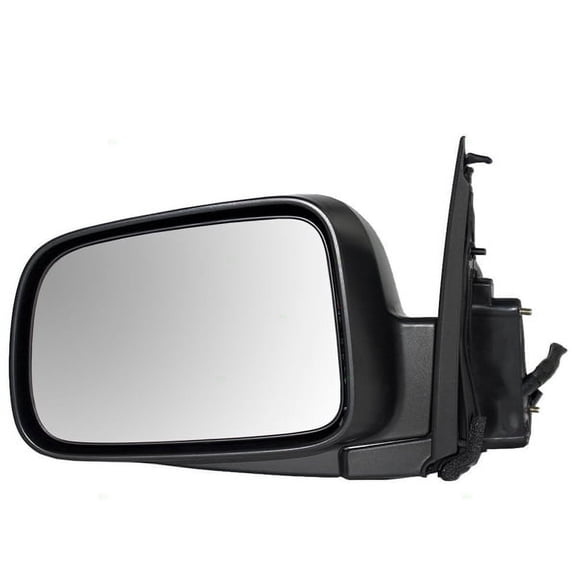 For 02-06 CRV Rear View Mirror Power Heateded Manual Folding Textured Left Side