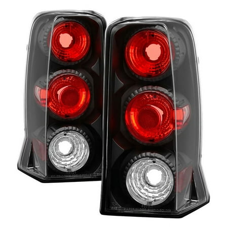 For 02-06 Cadillac Escalade (exc. Truck) Sonar Altezza Tail Lights (Black) YD-ALT-CE02-BK