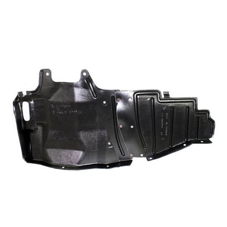For 02-07 Lancer Front Engine Splash Shield Cover Guard Air Deflector Left Side