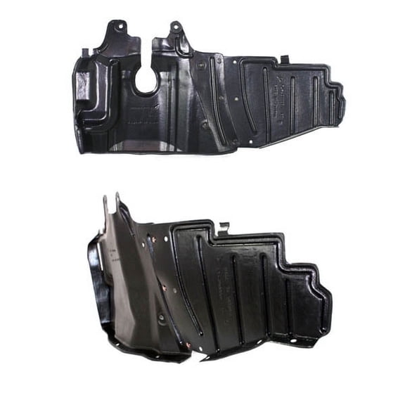 For 02-07 Lancer Front Engine Splash Shield Under Cover Undercar LH+RH SET PAIR