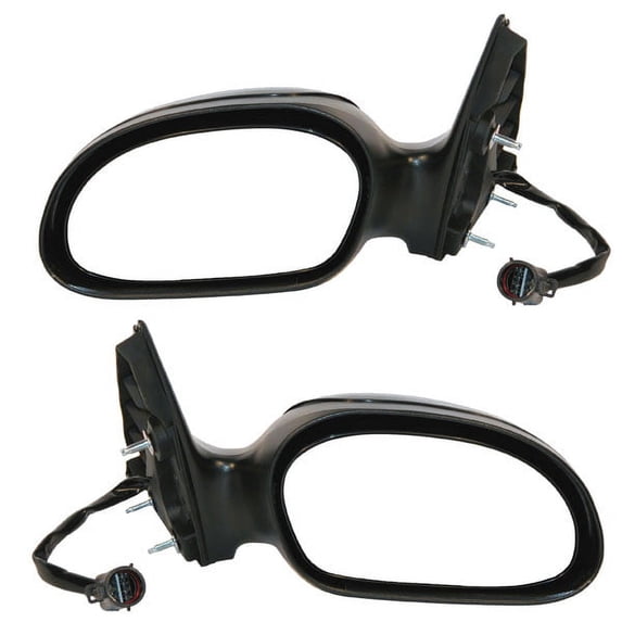 For 02-07 Taurus Rear View Door Mirror Power w/Puddle Lamp Non-Heated SET PAIR