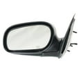 thumbnail image 2 of Power Heated Left Side View Mirror For 1995-2000 Chrysler Cirrus, Dodge Stratus, Plymouth Breeze – Black, Paintable 2 of 4