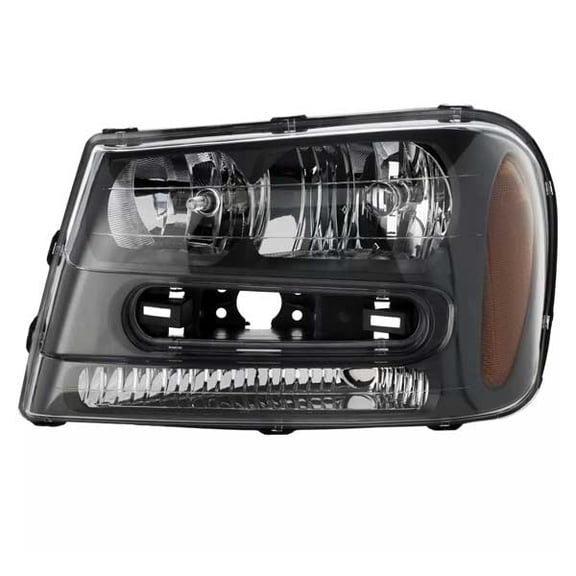 For 02-09 Chevy Trailblazer Front Dual Beam Headlight Headlamp w/Bulb Left Side