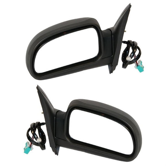 For 02-09 Trailblazer Envoy Rear View Mirror Power Heated Manual-Fold SET PAIR