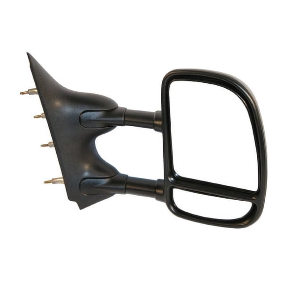 For 02-16 E-Series Van Manual Telescopic Dual Arm Rear View Mirror Right Side