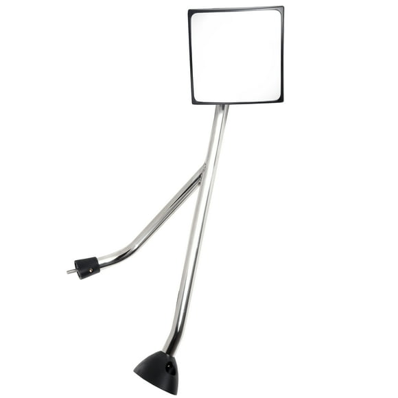 For 02-18 International Truck Hood Mirror Chrome Manual Right RH side ASSEMBLY