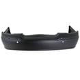 thumbnail image 1 of For 03 04 05 TownCar Rear Bumper Cover Assembly Plastic w/Sensor Hols FO1100341, 1 of 5