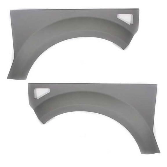 For 03-05 Element EX Front Fender Cladding Gray Plastic Left Right Side SET PAIR