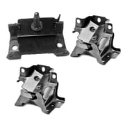 For 03-06 Chevrolet Express GMC Savana 1500 2500 4.3L RWD Engine Motor and Transmission Mount 5422 5422 5352 SET 03 04 05 06