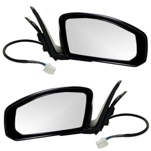 For 03-07 G35 Coupe Rear View Door Mirror Power Non-Heat Manual Folding PAIR SET