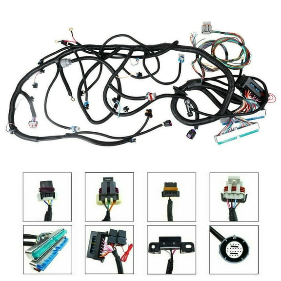 For 03-07 Ls Stand Alone Harness 4L60E DBW Wiring 4.8 5.3 6.0 Multec Wire DBW