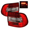 thumbnail image 1 of For 03-07 Porsche Cayenne Sonar LED Tail Lights (Red/Clear) YD-ALT-PCAY03-LED-RC, 1 of 2