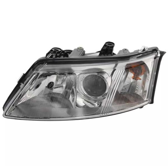 For 03-07 Saab 9-3 Halogen Headlight Headlamp Head Light Lamp w/Bulb Left Side