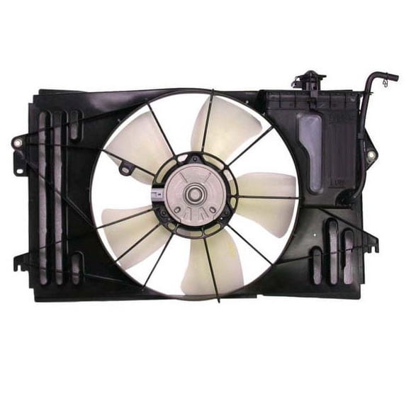 TYC For 03-08 Corolla Matrix Vibe 1.8L Radiator AC Condenser Cooling Fan Motor