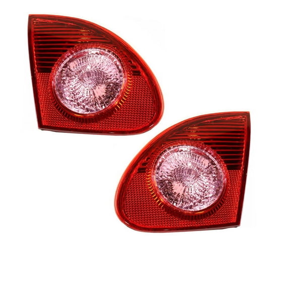 For 03-08 Corolla Taillight Taillamp Rear Inner Trunk Lid Mounted Light SET PAIR