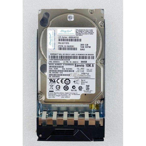 For 03X3614 300G 10K 2.5 inch server