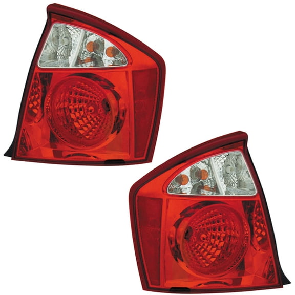 For 04-06 Spectra Sedan Taillight Taillamp Rear Brake Light Lamp w/Bulb SET PAIR