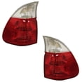 thumbnail image 1 of For 04-06 X5 Rear Outer Taillight Taillamp Brake Light Tail Lamp w/Bulb PAIR SET, 1 of 5