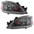 thumbnail image 1 of For 04-07 Lancer Front Halogen Headlight Headlamp Black Bezel with Bulb SET PAIR, 1 of 5