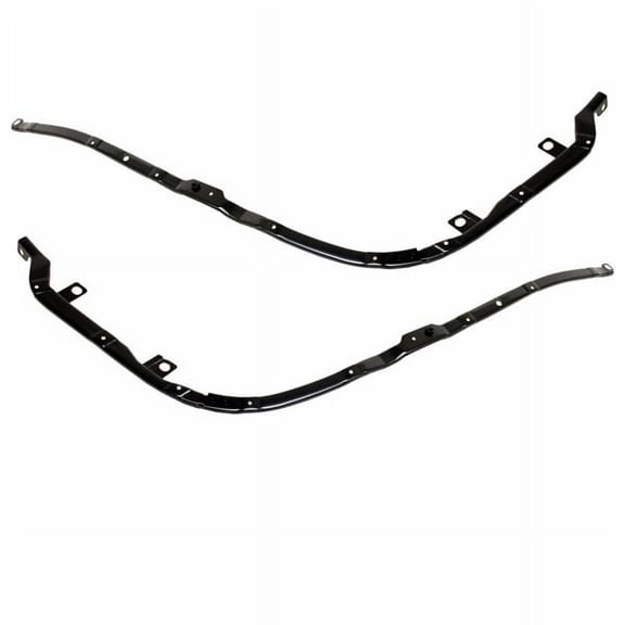 For 04-07 Lancer Rear Bumper Cover Upper Plate Retainer Mount Bracket SET PAIR