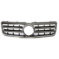 thumbnail image 1 of For 04-07 Touareg Front Grill Grille Assembly Chrome Shell Textured Black Insert, 1 of 5