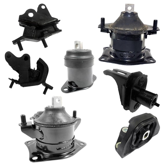 For 04-08 Acura TSX 2.4L FWD 4571 4591 4517 4516 4596 4594 4593 7PCS Set Engine Motor and Transmission Mount 04 05 06 07 08