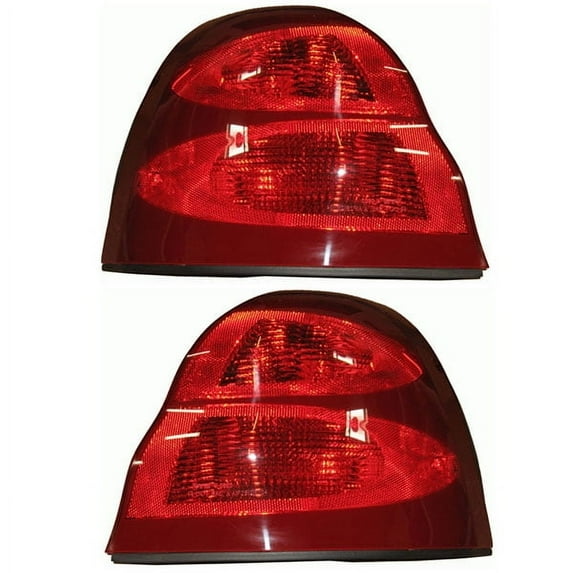 For 04-08 Grand Prix Taillight Taillamp Tail Light Lamp Assembly w/Bulb PAIR SET