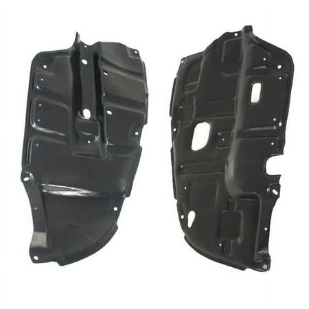For 04-08 Solara Front Engine Splash Shield Under Cover Guard Left & Right PAIR