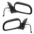 thumbnail image 1 of For 04-09 Durango Rear View Door Mirror Power Heated Manual-Fold Black PAIR SET, 1 of 5