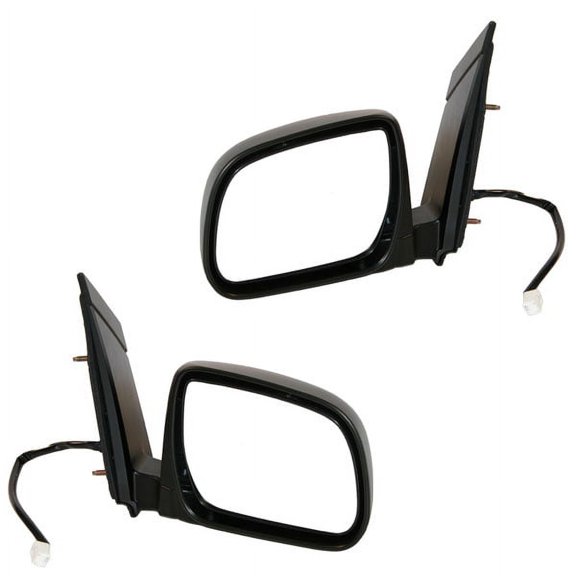 For 04-10 Sienna Van Rear View Mirror Power Non-Heated Manual-Folding SET PAIR