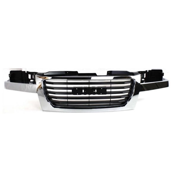 For 04-12 Canyon Pickup Truck Front Grille Assembly Chrome Shell w/Black Insert