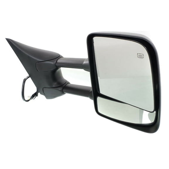 For 04-15 Titan Rear View Telescoping Tow Mirror Power Heated Chrome Right Side