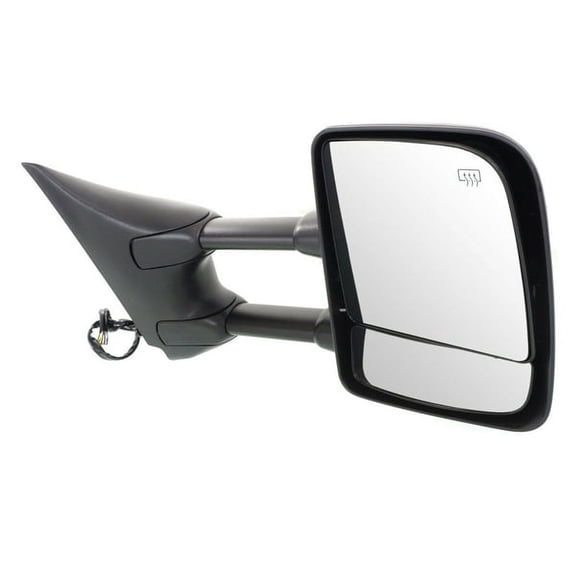 For 04-15 Titan Telescoping Tow Mirror Power Heated w/Memory Chrome Right Side