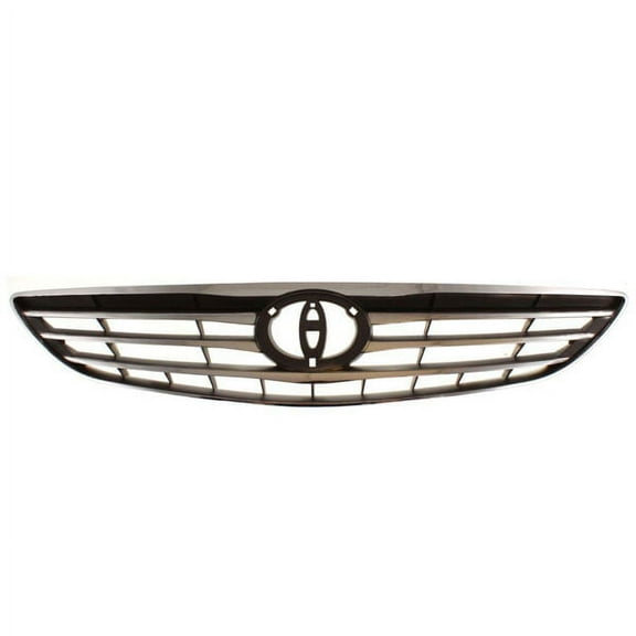 For 05-06 Camry XLE/LE Front Grill Grille Assembly Chrome Shell w/Silver Insert