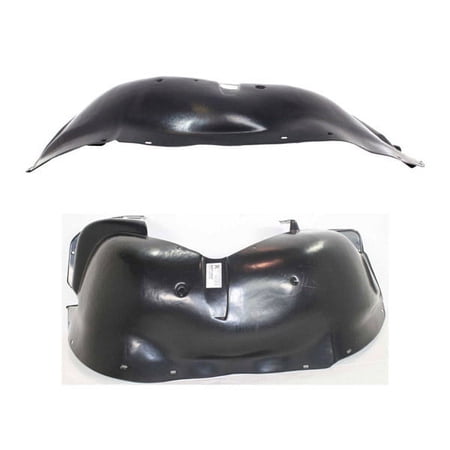 For 05-07 Liberty Front Splash Shield Inner Fender Liner Panel Plastic SET PAIR