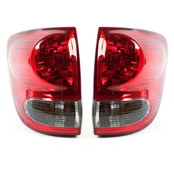 For 05-07 Sequoia Taillight Taillamp Rear Brake Light Tail Lamp w/Bulb PAIR SET