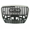 thumbnail image 1 of For 05-08 A6 & 07-08 S6 w/Sport Pkge Front Grill Grille Assembly w/o Park Sensor, 1 of 5