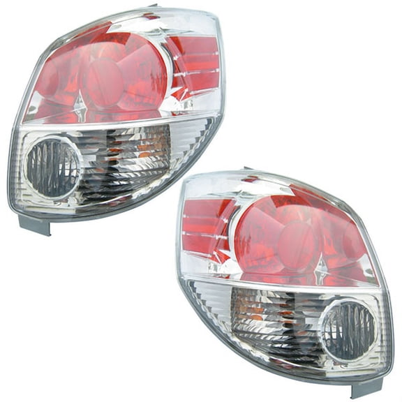 For 05-08 Matrix Taillight Taillamp Rear Brake Light Tail Lamp w/Bulb PAIR SET